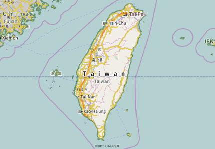 Taiwan Map