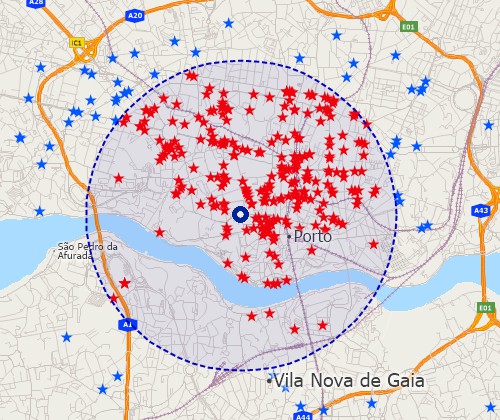 Map customers with Maptitude Portugal mapping software