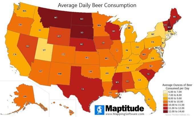 Maptitude Map: Closest NFL Stadium