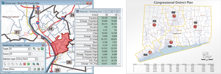 Maptitude for Redistricting Plan