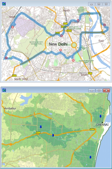 Sample Maptitude India Maps