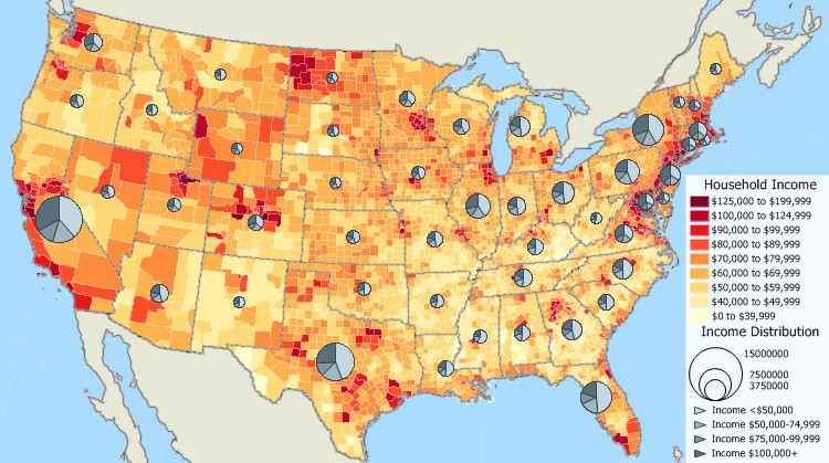 MapPoint 2018 replacement Maptitude map