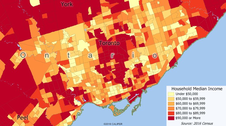 Maptitude Canada Mapping Software