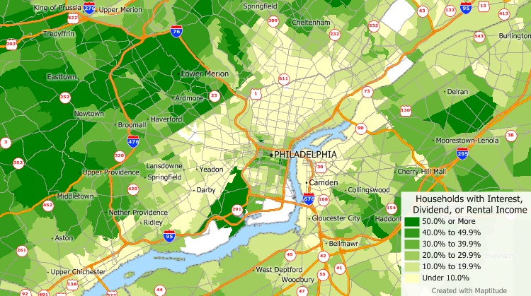 Maptitude FFIEC tract-level data