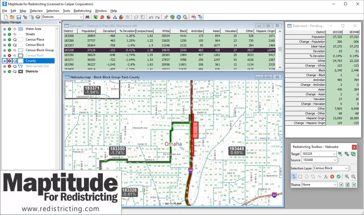 Maptitude for Redistricting