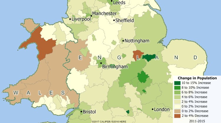 Maptitude UK Mapping Software