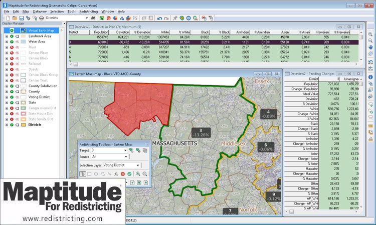 Maptitude for Redistricting