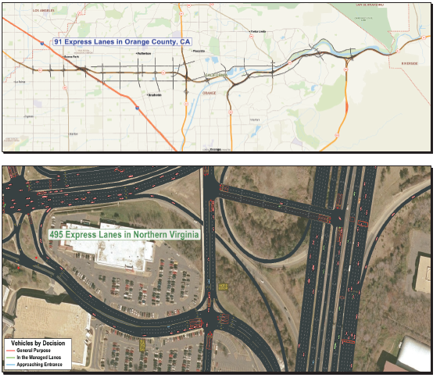 Simulation Methods for Analyzing Managed Lanes