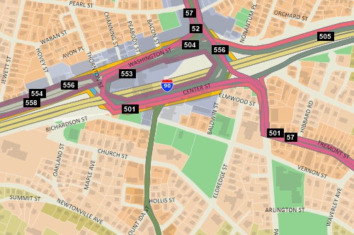 Geographic file and GPS support