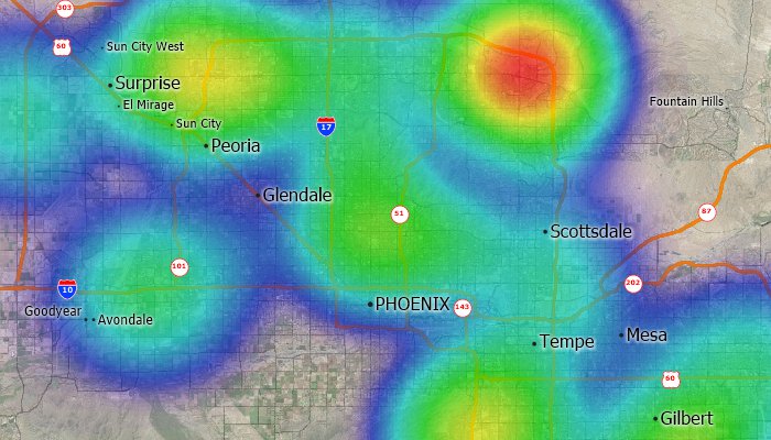 Example Maptitude Maps and Applications