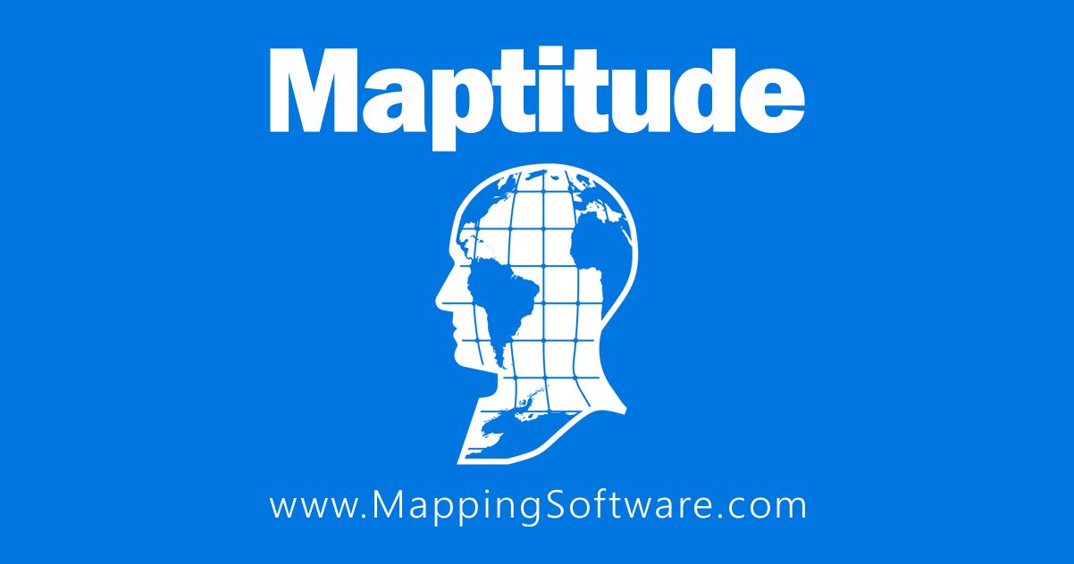 Maptitude Ranked as Top GIS Software