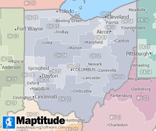 Congressional District Sample Map