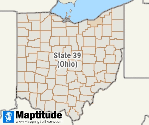 State Summary Level Sample Map