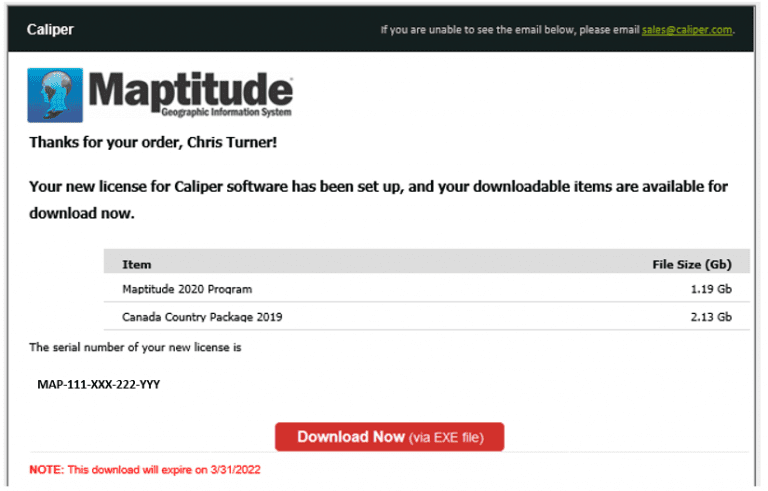 Downloading From A Download Link Maptitude Learning Portal 6263