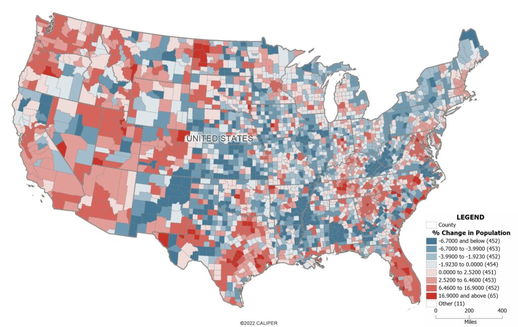 Identifying high growth areas - Maptitude Learning Portal