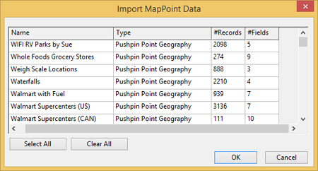 Open MapPoint files using an alternative to MapPoint