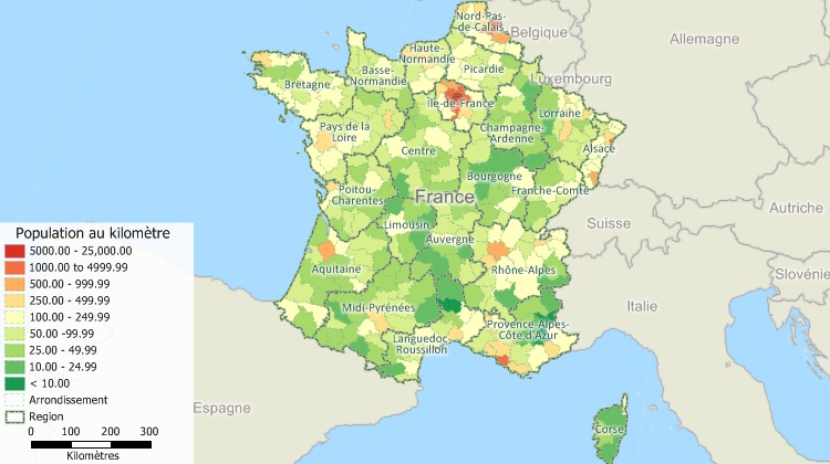 Population Densité