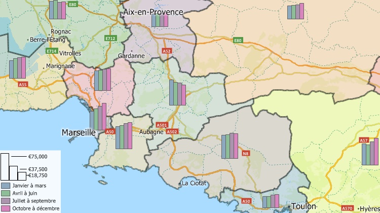 Territoires Commerciaux De Marseille