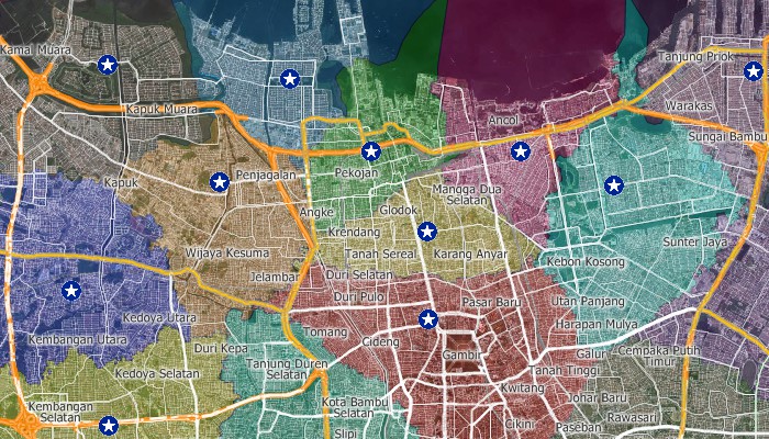 Maptitude territory map