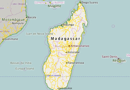 Madagascar Map