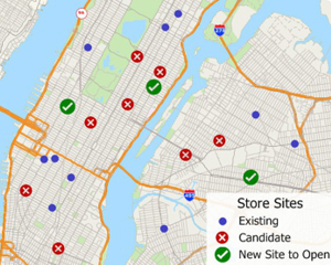 Maptitude facility location wizard