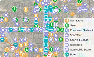 Maptitude business layers