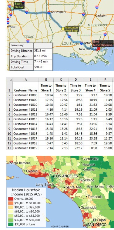 Maptitude Routing Software