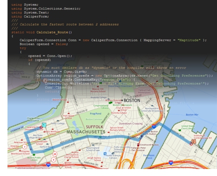 Customize Maptitude with .NET