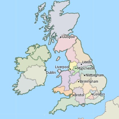 UK Territory Mapping Software - Map UK Territories