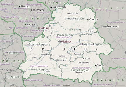 Belarus Map