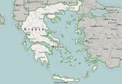 Greece Map