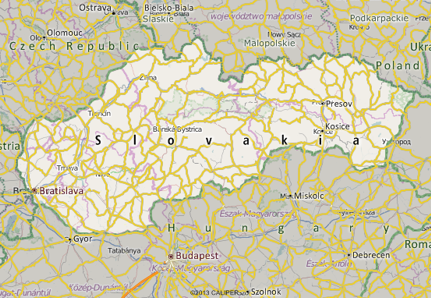 Slovakia Map