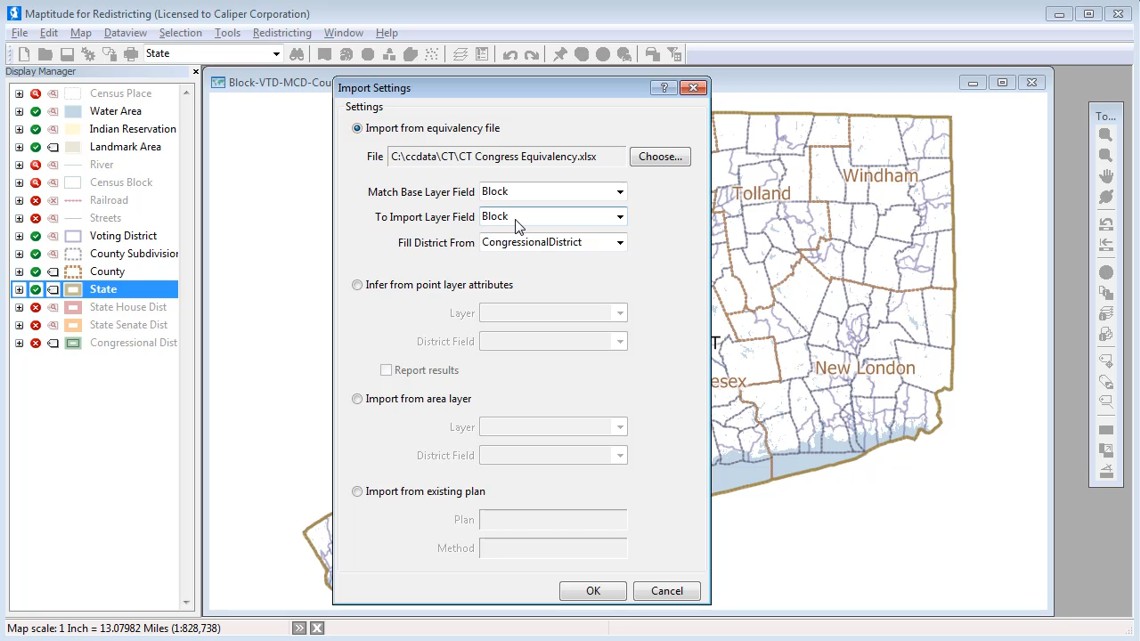 Importing an Equivalency File